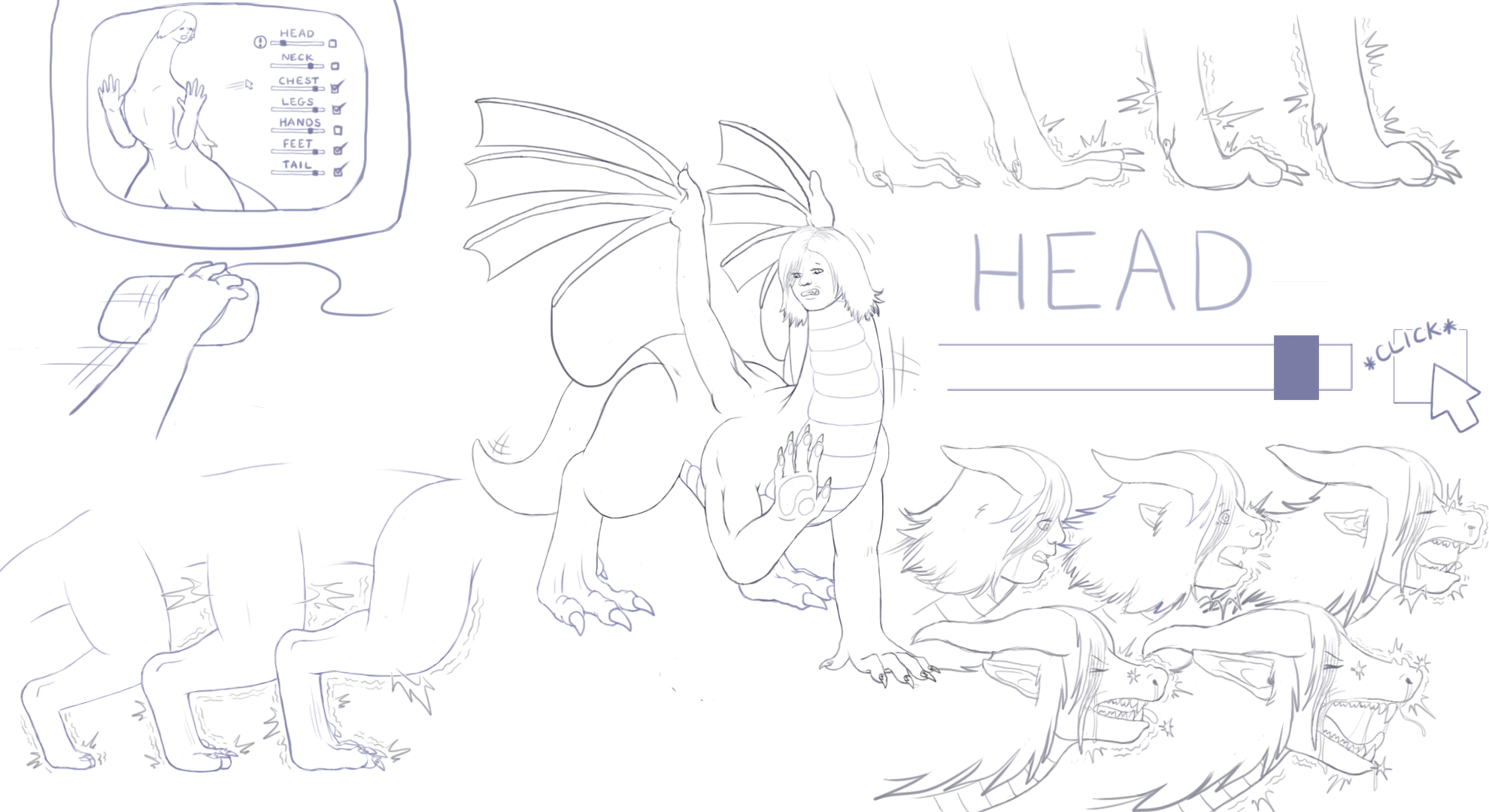 Dragon Transformation Hentai