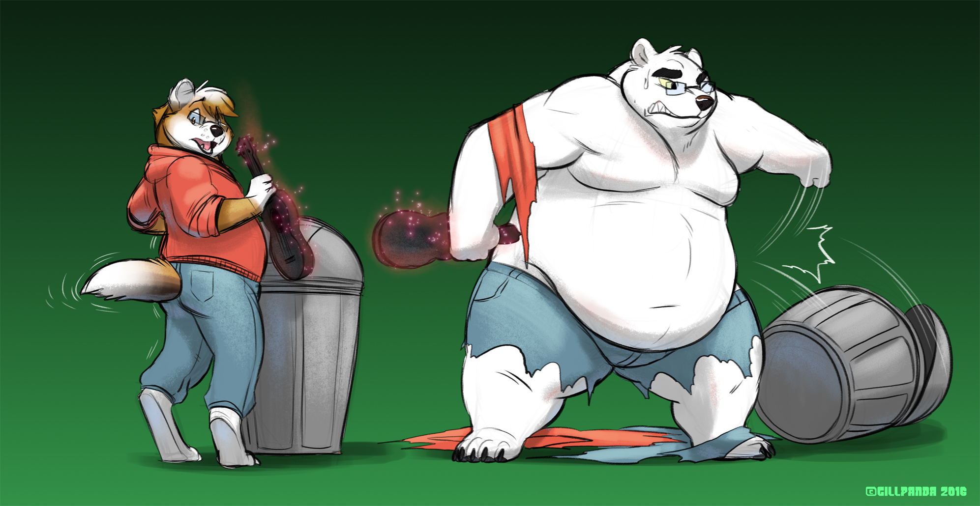 Gillpanda Red Chair