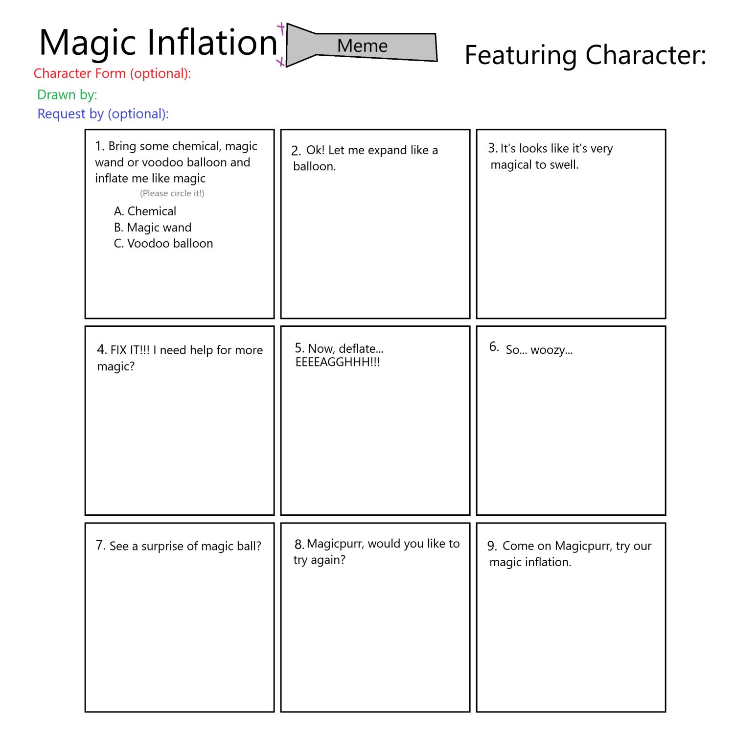 Over Magic Inflations FN - Artwork - Magic Inflation meme