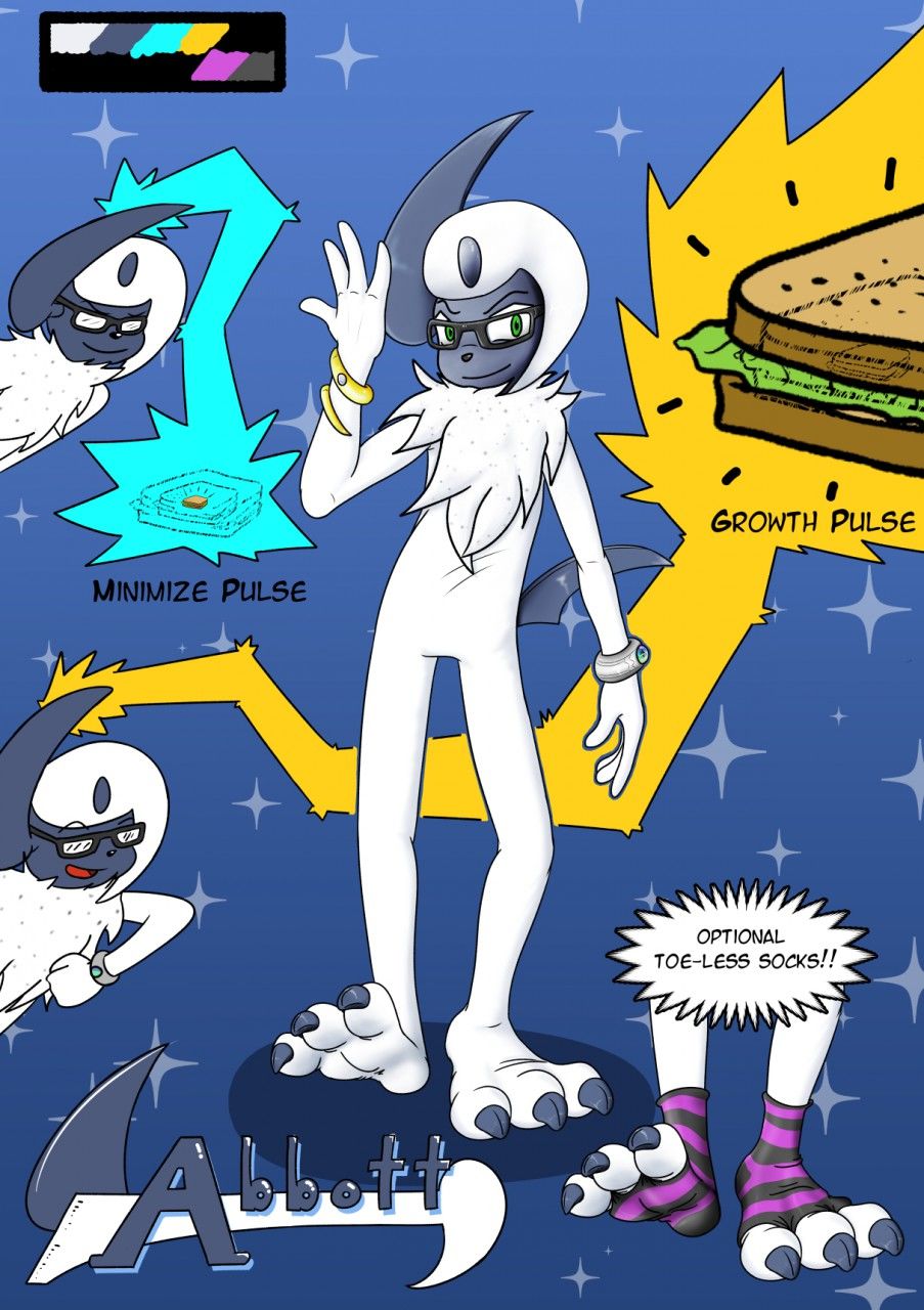 FN - Artwork - Abbott the Absol Reference Sheet