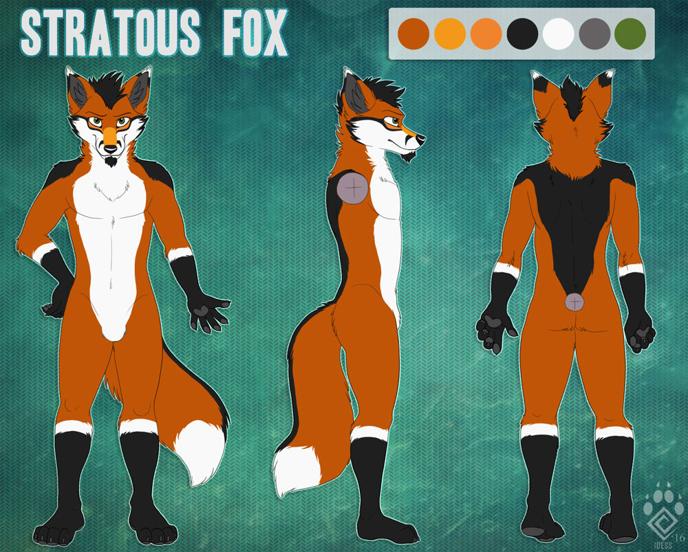Fox Ref Sheet Reference [SFW] (Art By Blytz) Images Refsheet.net