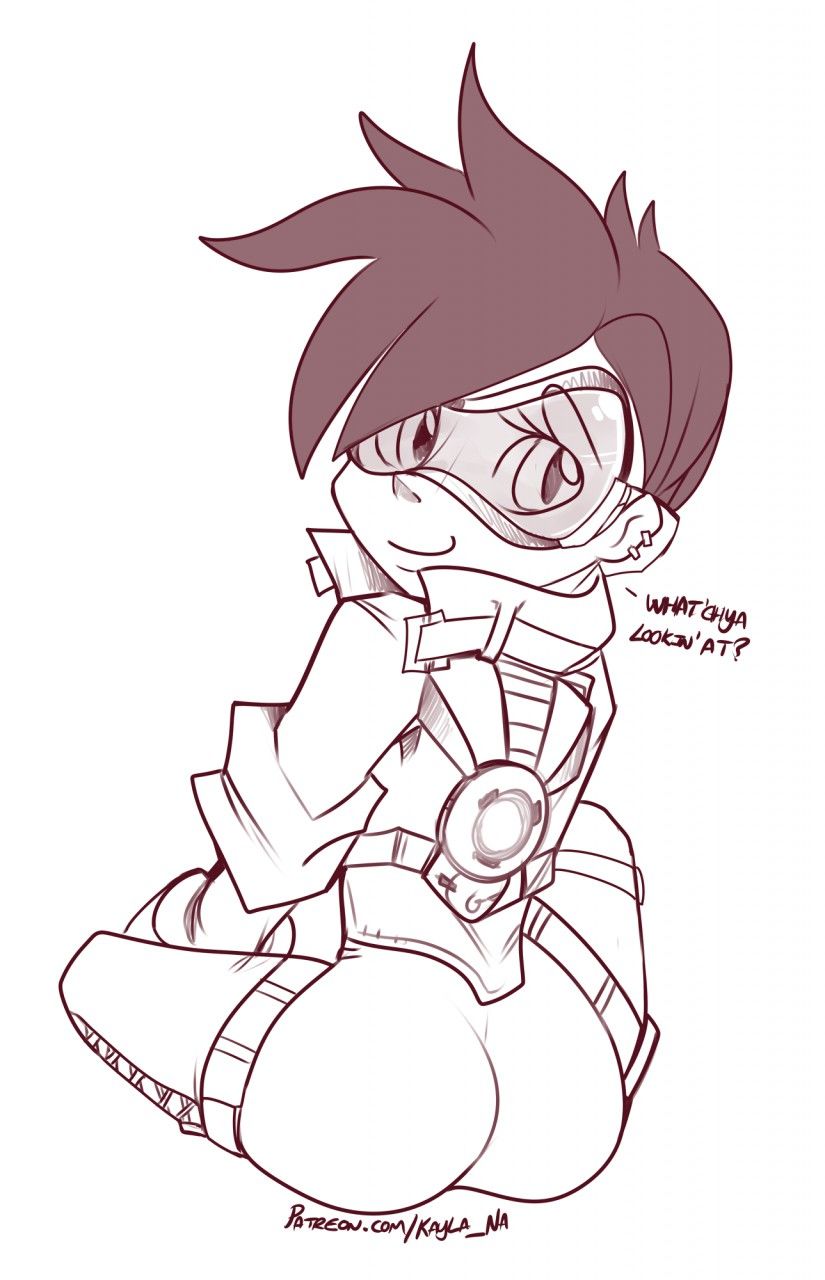 Fn Artwork Overwatch Chibi Tracer