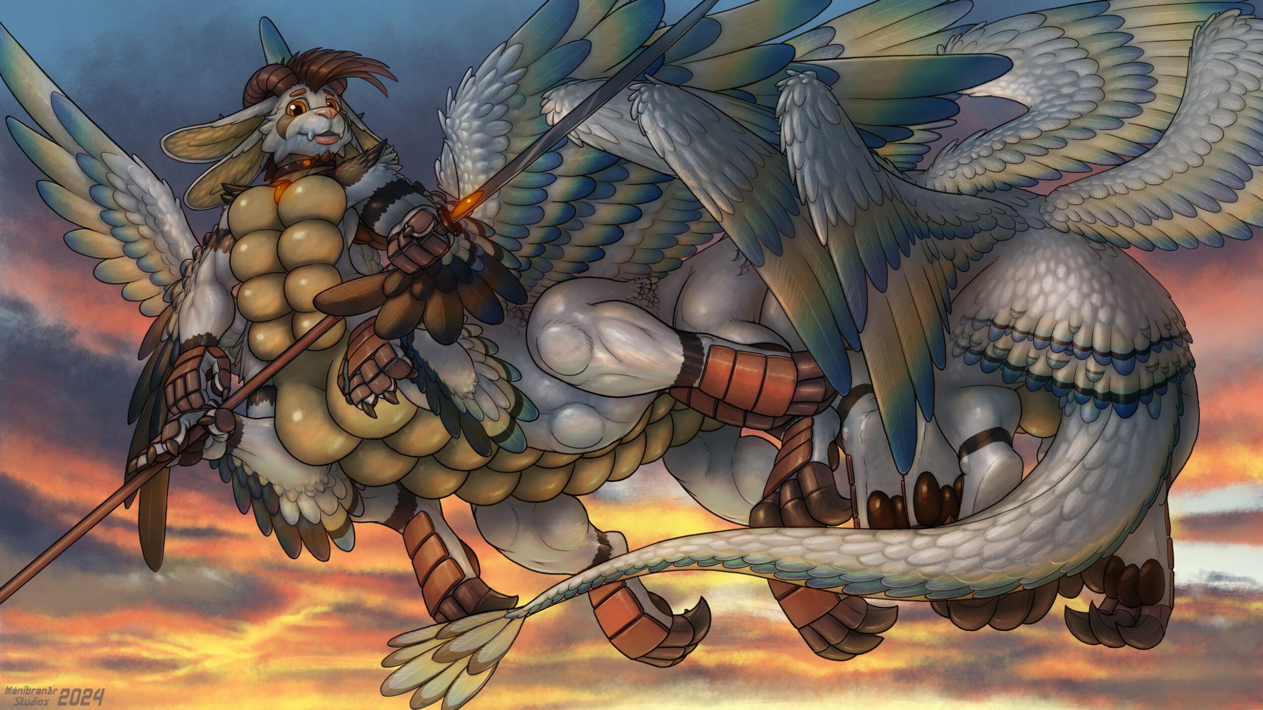 FN - Artwork - 2024 Commissions (Jan-Feb) - Velvet Taur Train