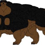FN - Artwork - Muscular Beaver Daggett (commissioned by MuscleDragonWolf18)