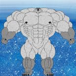 FN - Artwork - Muscular Beaver Daggett (commissioned by MuscleDragonWolf18)